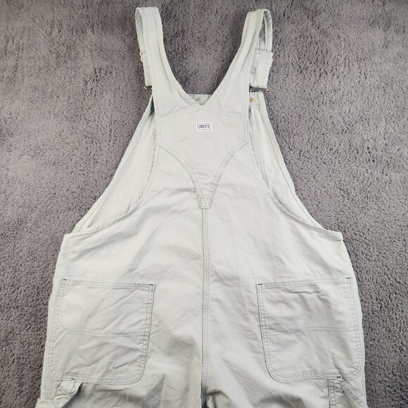 Liberty Overalls Adult 2XL Green Canvas Bibs Un-Lined Workwear Outdoor Barn Farm - Picture 9 of 10